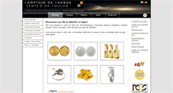 Desktop Screenshot of or-et-argent.fr